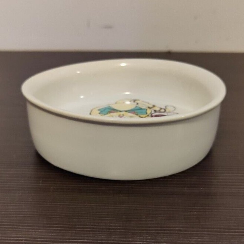 Vintage Single Cat Pet Food Water Dish 'The Cat's Meow/ EUC - Picture 3 of 4
